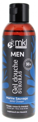 MKL Green Nature Men Gel Douche Surgras à la Marine Sauvage 100 ML