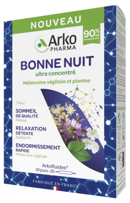 Arkopharma Arkofluides Bonne Nuit 20 Ampoules