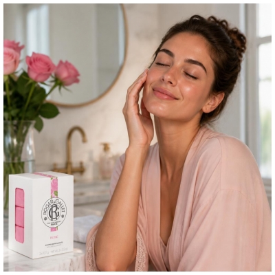 Roger & Gallet Rose Coffret 3 Savons Bienfaisants