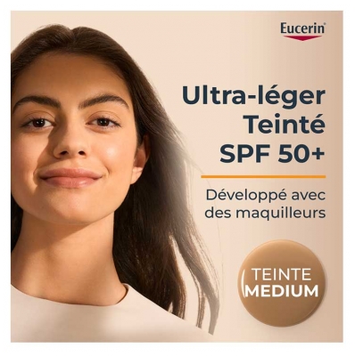 Eucerin Sun Protection Sun Hydro Protect Fluide Teinté Ultra-Léger SPF50+ 50 ml