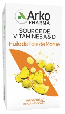 Arkopharma Arkog Huile Foie Morue - 220 Caps