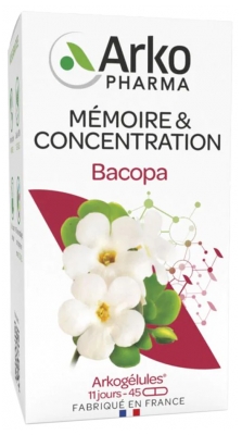 Arkopharma Arkog Bacopa - 45 Gel.
