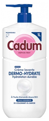 Cadum Crème Lavante Dermo-Hydrate Peaux Sensibles 1 L
