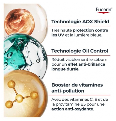 Eucerin Sun Protection Oil Control UV Sérum Ultra-Léger SPF50+ 30 ml