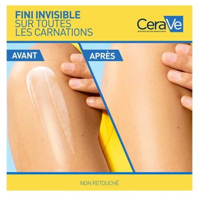 CeraVe Lait Solaire Hydratant Invisible Visage et Corps SPF30 177 ml