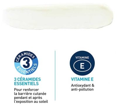 CeraVe Stick Solaire Invisible Visages Lèvres et Zones Sensibles SPF50+ 8 g
