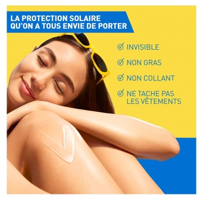 CeraVe Lait Solaire Hydratant Invisible Visage et Corps SPF30 75 ml