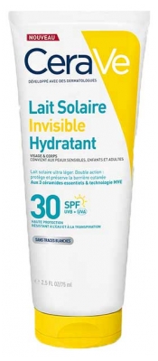 CeraVe Lait Solaire Hydratant Invisible Visage et Corps SPF30 75 ml