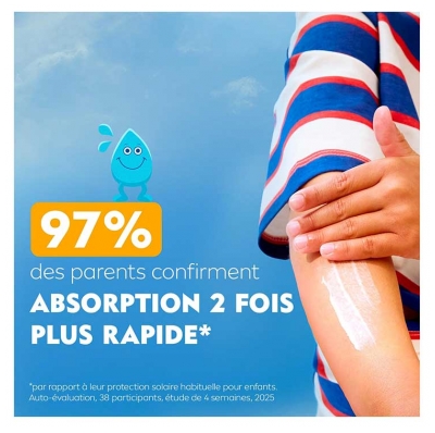 Nivea Sun Daily UV Protect Kids Lait Solaire Peaux Sensibles SPF50+ 100 ml