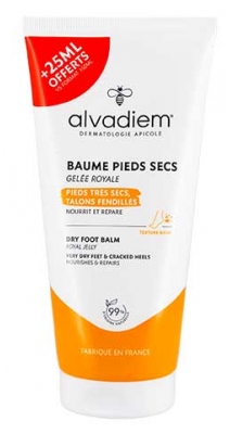 Alvadiem Baume Pieds Secs Gelée Royale Nourrit et Répare 175 ml