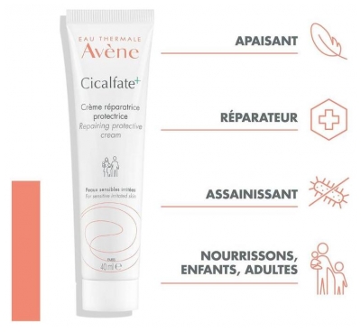 Avène Cicalfate + Crème Protectrice Réparatrice 40 ml