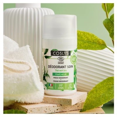 Coslys Déodorant Soin Corporel 48H Fraîcheur Bio 50 ml