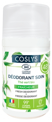 Coslys Déodorant Soin Corporel 48H Fraîcheur Bio 50 ml