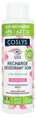 Coslys Déodorant Soin Corporel 48H Protecteur Recharge Bio 100 ml