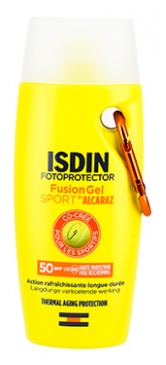 Isdin Fotoprotector Fusion Gel Solaire Sport SPF50 100 ml Edition Limitée By Alcaraz