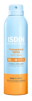 Isdin Fotoprotector Transparent Spray Wet Skin Haute Protection SPF50 100 ml