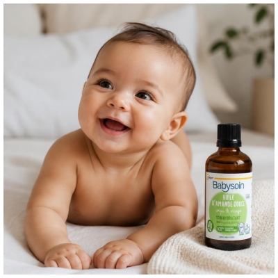 Babysoin Huile d'Amande Douce Flacon 100 ml