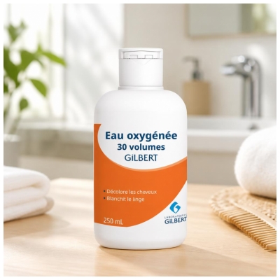 Gilbert Eau Oxygénée 30Vol - 250 ml