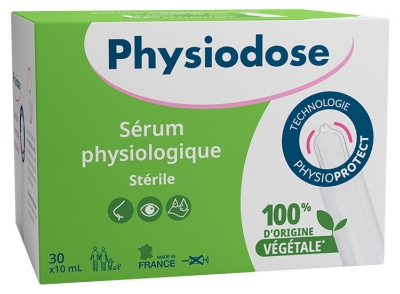 Physiodose Sérum Physiologique Végétale 30 X 10 ml
