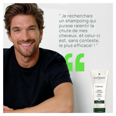 René Furterer Triphasic Shampoing Antichute de Cheveux Longévité 200 ml