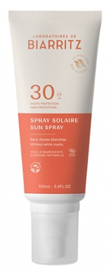 Laboratoires de Biarritz Spray Solaire Visage & Corps SPF30 + Bio 150 ML