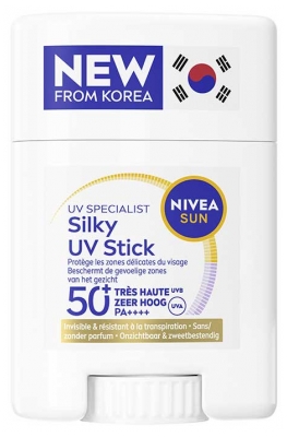 Nivea Sun UV Specialist Stick Solaire Silky UV SPF50+ 15 g
