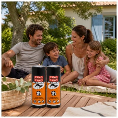 Cinq sur Cinq Famille Lotion Anti-Moustiques 2 x 100 ml