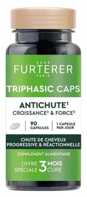 René Furterer Triphasic Caps Antichute Croissance et Force 90 Capsules