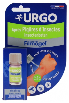 Urgo Filmogel Après Piqûres d'Insectes - Apaise Évite de se Gratter Résiste à L'eau - Dès 1 an - 3,25 ml