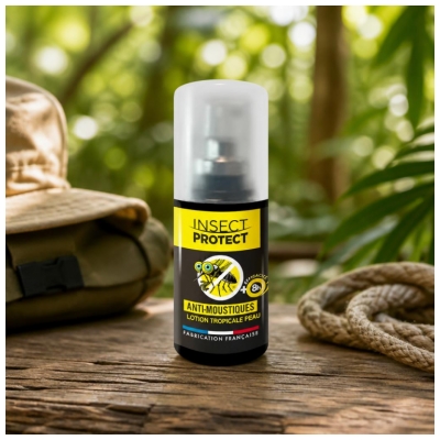 Insect Protect Anti-Moustiques Lotion Tropical Peau Dès 24 Mois 30 ml