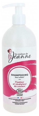 Les couleurs de Jeanne Shampoing Révélateur et Fixateur de Couleur Bio 490 ml
