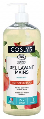 Coslys Gel Lavant Mains Pomme Tous Types de Peaux Bio 1 L