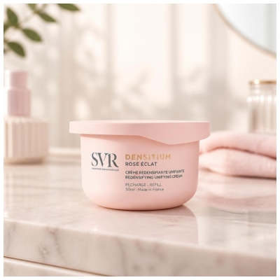 SVR Densitium Rose Éclat Crème Unifiante Redensifiante Recharge 50 ml
