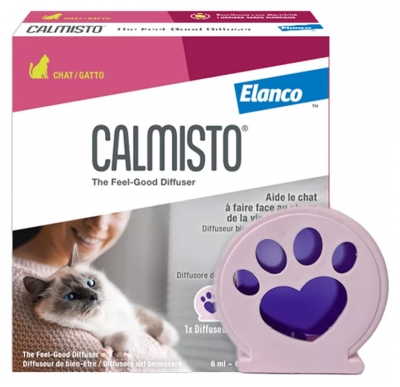 Calmisto 1 Diffuseur + 1 Recharge Anti-Stress Pour Chat 75 ml