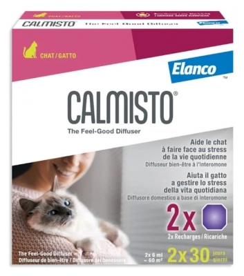 Calmisto 2 Recharges Anti-Stress Pour Chat 75 ml
