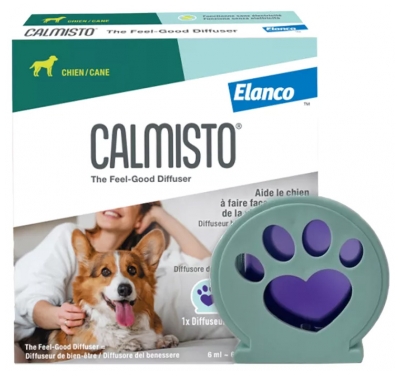 Calmisto 1 Diffuseur + 1 Recharge Anti-Stress Pour Chien 75 ml