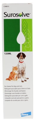 Elanco Surosolve Nettoyant Auriculaire Pour Chiens et Chats 125 ml