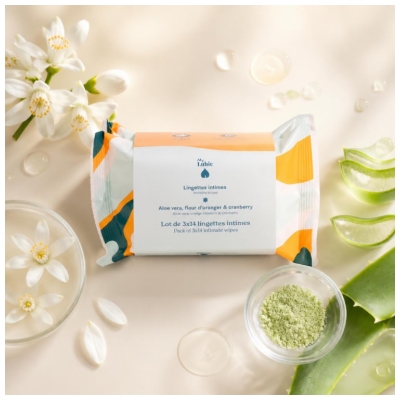 My Lubie Lingettes Intimes Lot de 3 x 14 Unités