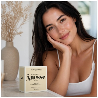 Innovatouch Savon Masque au Lait d'Ânesse Visage & Corps 100 g