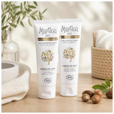 Marilou Bio Coffret Rituel Régénérant Huile d'Argan Jour & Nuit