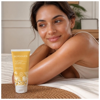 Berdoues Lait Corps Beurre de Karité Tiaré & Monoï 100 ml