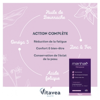 Vitavea Manhaé Ménopause 90 Unités