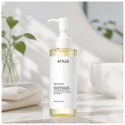 Anua Heartleaf Huile Nettoyante Contrôle des Pores du Visage 200 ml