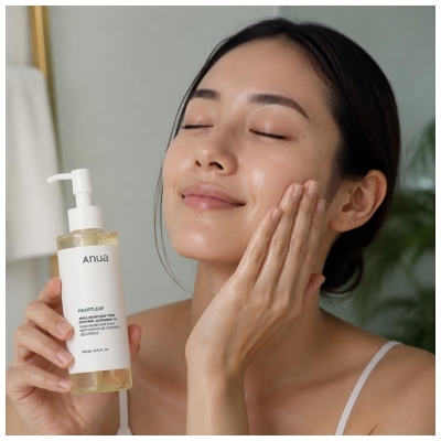 Anua Heartleaf Huile Nettoyante Contrôle des Pores du Visage 200 ml