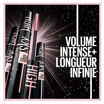 Maybelline New York Cils Sensational Mascara Sky High 7,2 ml - Teinte : Noir Cosmique