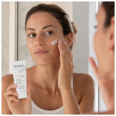 Noreva Trio White Méla Soin de Jour Anti-Taches Très Haute Protection SPF50+ 40 ml