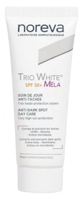Noreva Trio White Méla Soin de Jour Anti-Taches Très Haute Protection SPF50+ 40 ml