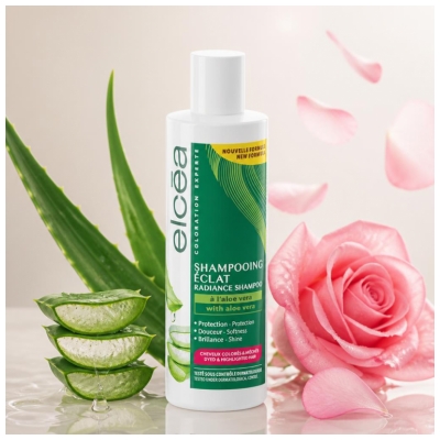 Elcéa Shampoing Éclat Cheveux Méchés et Colorés 250 ml