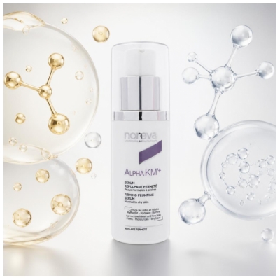 Noreva Alpha KM : Soins Anti-Âge Sérum Repulpant Fermeté Peaux Normales à Sèches 30 ml