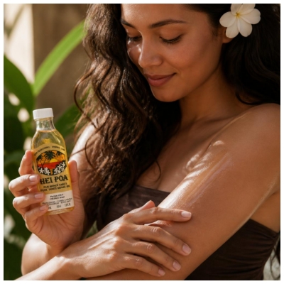 Hei Poa Pur Monoï Tahiti Hydratant Nourrissant - Parfum Coco 100 ml